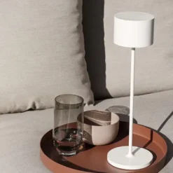 Mobile LED-Tischleuchte FAROL White^Blomus Sale