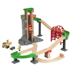 Großes Lagerhaus-Set mit Aufzug 33887^Brio New