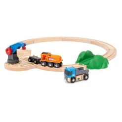 Starterset Güterzug mit Kran A 63602800^Brio New