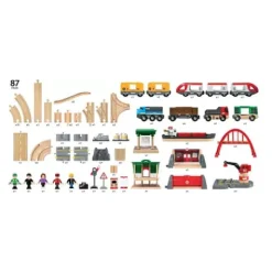 Straßen & Schienen Bahn Set Deluxe 63305200^Brio Sale