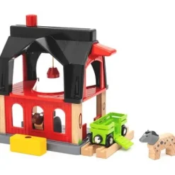 Tierscheune mit Heuwaggon 36012^Brio Online