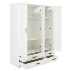 by Lifetime Kleiderschrank mit 3 Türen und 4 Schubladen^COOL KIDS Sale