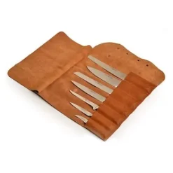 Lederrolle Rustic für 7 Messer 100902 Sale^Crafted Hot