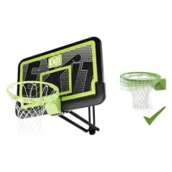 EXIT Galaxy Basketballkorb zur Wandmontage mit Dunkring - Black Edition^EXIT Toys Sale