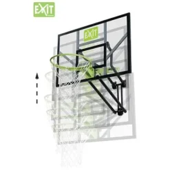 EXIT Galaxy Basketballkorb zur Wandmontage - grün/schwarz^EXIT Toys Outlet
