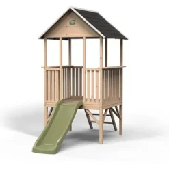 EXIT Holzspielhaus Panorama 300 mit Rutsche^EXIT Toys Clearance