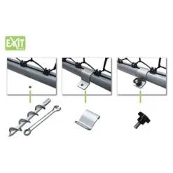 EXIT Scala Bodenverankerung (2 Stück) für Montage auf Naturrasen^EXIT Toys Discount