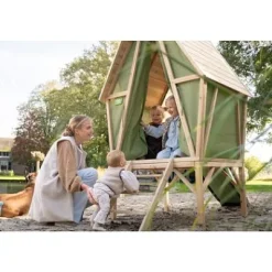 EXIT Spielhaus Yuki 300 mit Rutsche^EXIT Toys Hot