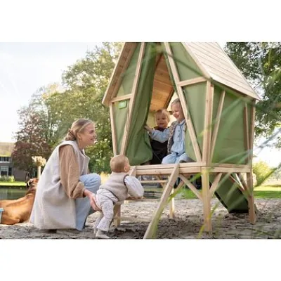 EXIT Spielhaus Yuki 300 mit Rutsche^EXIT Toys Hot