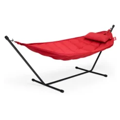 ® Headdemock Hängematte superb Set inkl. Kissen red (schwarzes Rack) 105804^Fatboy Sale