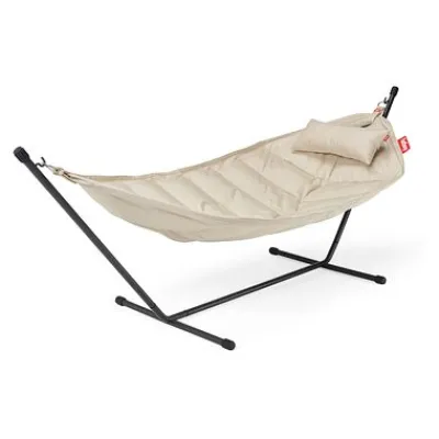 ® Headdemock Hängematte superb Set inkl. Kissen sahara (schwarzes Rack) 105345^Fatboy Sale