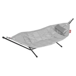 ® Headdemock Hängematte Set inkl. Kissen light grey (schwarzes Rack) 100408^Fatboy