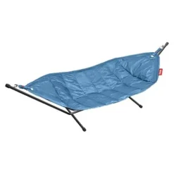 ® Headdemock Hängematte jeans light blue (schwarzes Rack) 100425^Fatboy Best