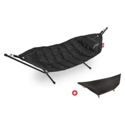 ® Headdemock Hängematte Deluxe Set inkl. Kissen black und Cover (es Rack)^Fatboy Outlet