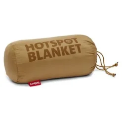 ® Hotspot Decke mit elektrischem Heizpunkt im Rücken toffee^Fatboy