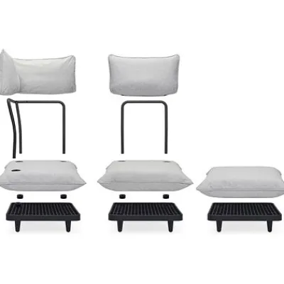 ® Paletti Sofa Ecke mist 104435 Sale^Fatboy Sale