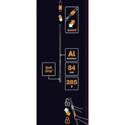 QuikFit Kurz-Stiel 84cm M^FISKARS