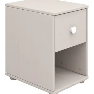 Classic Kommode mit 1 Schublade grau/weiß^FLEXA Outlet
