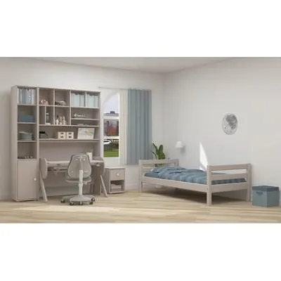 Classic Kommode mit 1 Schublade grau/weiß^FLEXA Outlet