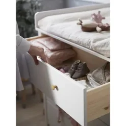 Luna Wickelkommode mit 4 Schubladen inkl. Wickelaufsatz^FLEXA Sale