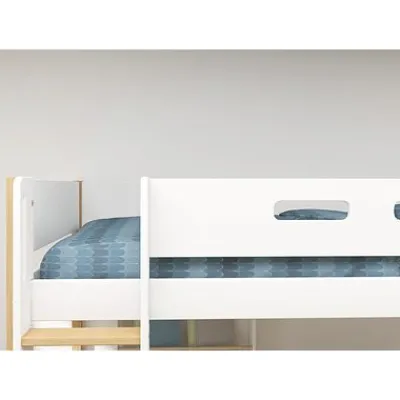 Nor Hochbett mit senkrechter Leiter /eiche^FLEXA Discount