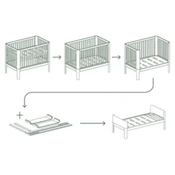 Nova Babybett 120x70cm^FLEXA Clearance