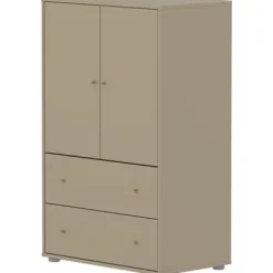 Saga Schrank mit 2 Türen und 2 Schubladen^FLEXA New