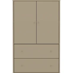 Saga Schrank mit 2 Türen und 2 Schubladen^FLEXA Outlet