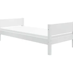 White Halbhohes Bett mit Schrägleiter^FLEXA Online