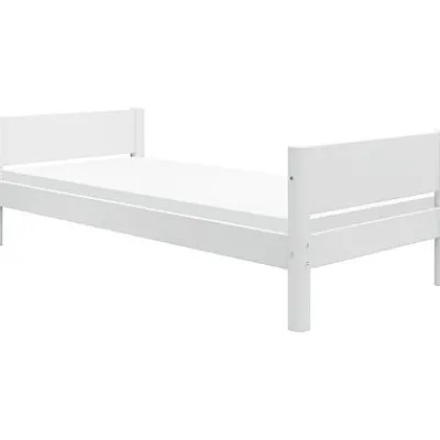 White Halbhohes Bett mit Schrägleiter^FLEXA Online