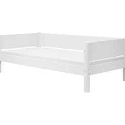 White Halbhohes Bett mit Schrägleiter^FLEXA Online