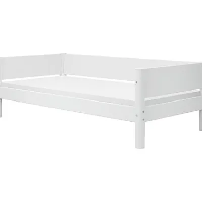 White Halbhohes Bett mit Schrägleiter^FLEXA Online