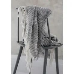 Bunad Decke 135x200cm Light Grey Sale^Fram Oslo Discount