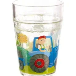 Glitzerbecher Traktor 302831^Haba Clearance