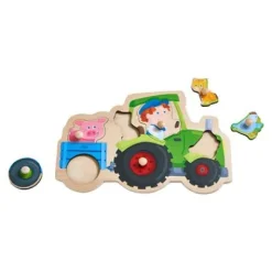 Greifpuzzle Lustige Traktorfahrt 305550^Haba Clearance