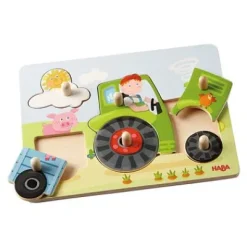Greifpuzzle Peters Bauernhof 302535^Haba New