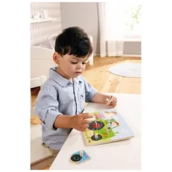 Greifpuzzle Peters Bauernhof 302535^Haba New