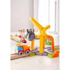 Kullerbü Spielbahn - Freie Bahn - Verladekran 305783 Sale^Haba New