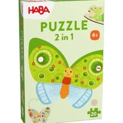 Puzzle 2in1 Schmetterling 2010075001^Haba Hot