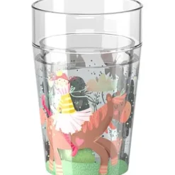 VP Glitzerbecher Prinzessin & Pferd 1 2012447004^Haba New