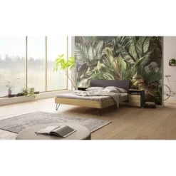 Dowe Nachttisch Eiche hell geölt/Anthrazit^Hasena Discount