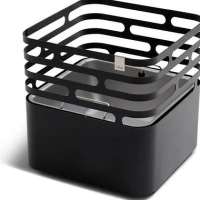 CUBE Feuerkorb schwarz^Höfats Clearance