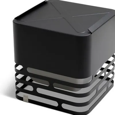 CUBE Feuerkorb schwarz^Höfats Clearance