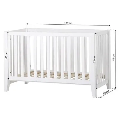 Babybett Anton 60x120cm^Hoppekids Discount