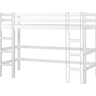 ECO Dream Mittelhochbett 90x200cm mit gerader Leiter^Hoppekids Sale