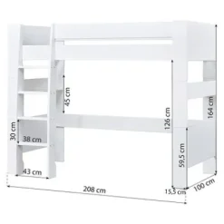 Steens for Kids Hochbett 90x200 cm^Hoppekids New