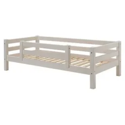 Infanskids Einzelbett mit halber Abschutzsicherung 90 x 200cm^Infantil Hot