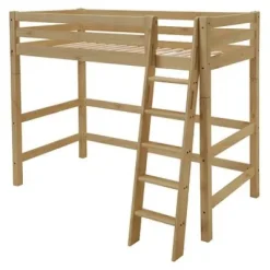 Infanskids Hochbett mit Schrägleiter 90 x 200 cm 502-20^Infantil Clearance