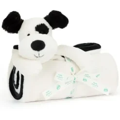 Decke Bashful Welpe Black & Cream 70cm^Jellycat