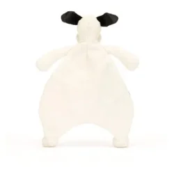 Schmusetuch Bashful Welpe Black & Cream 27cm^Jellycat